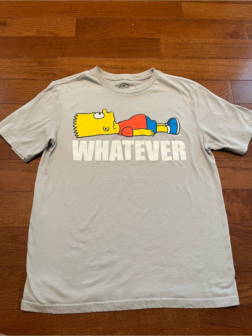 The Simpsons Bart "Whatever" Graphic T-Shirt Kids XL